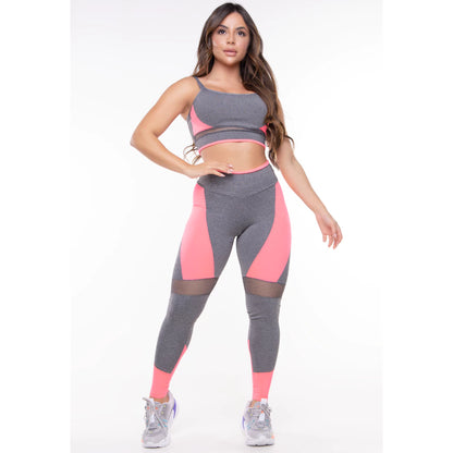 Conjunto Fitness Power - Top e Legging