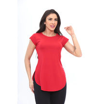 Blusa Feminina Long Line - Academia