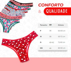 Calcinha Tanga - Compre 1 e Leve 5