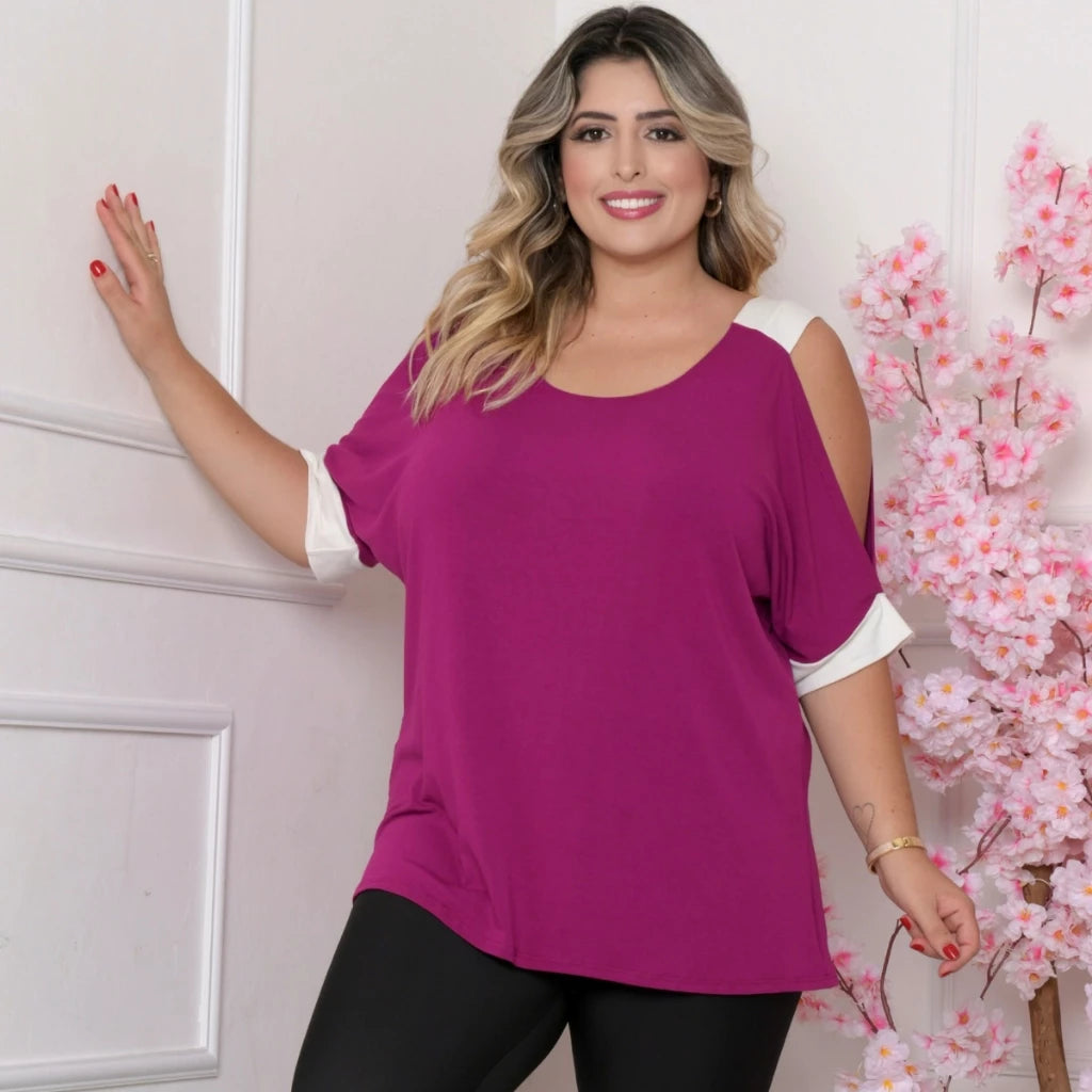 Blusa Plus Size Conforto e Charme