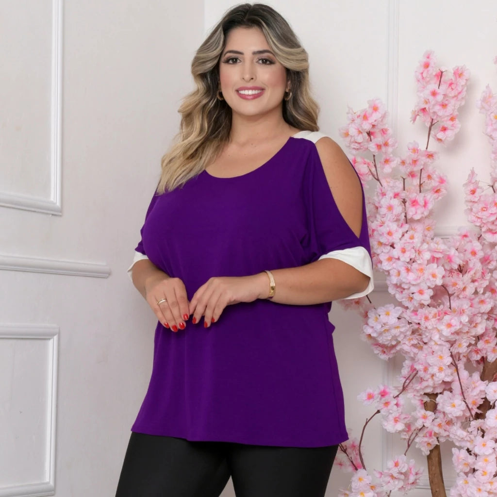 Blusa Plus Size Conforto e Charme