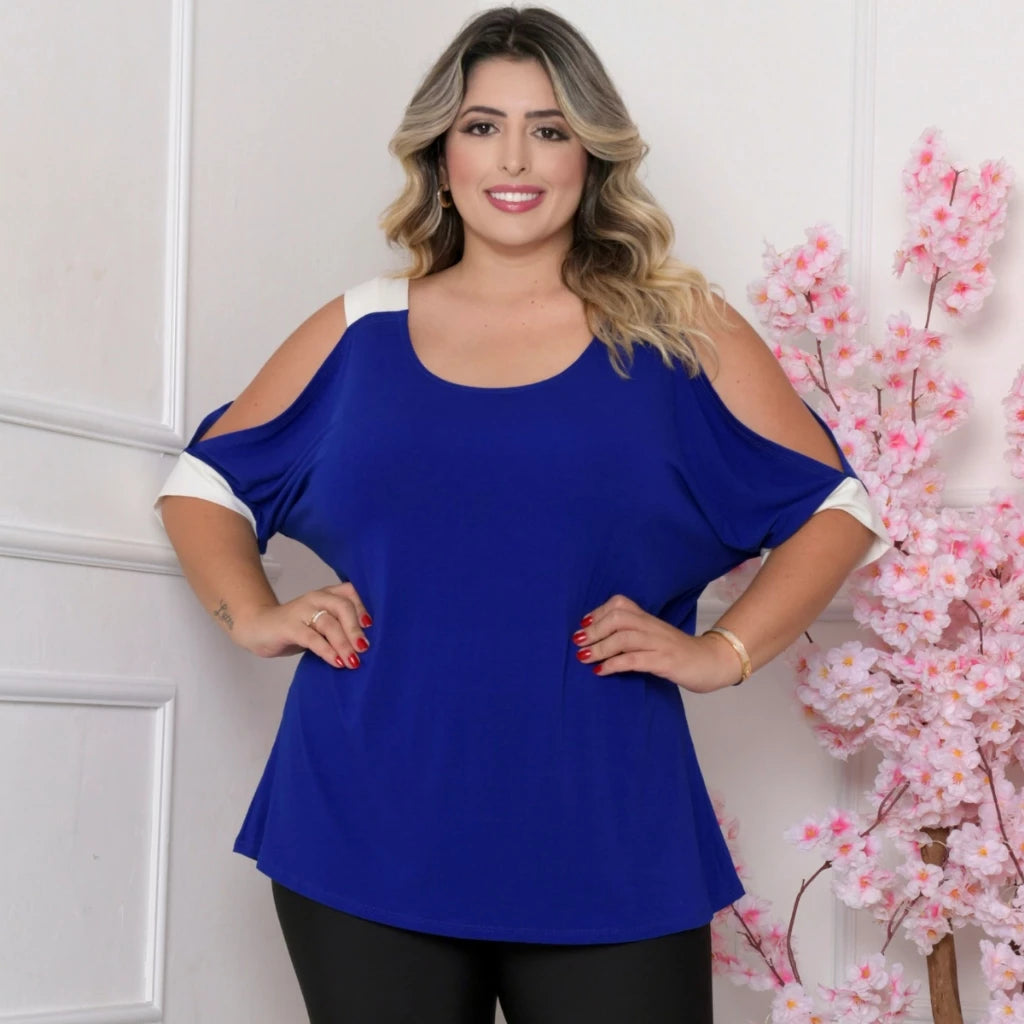 Blusa Plus Size Conforto e Charme