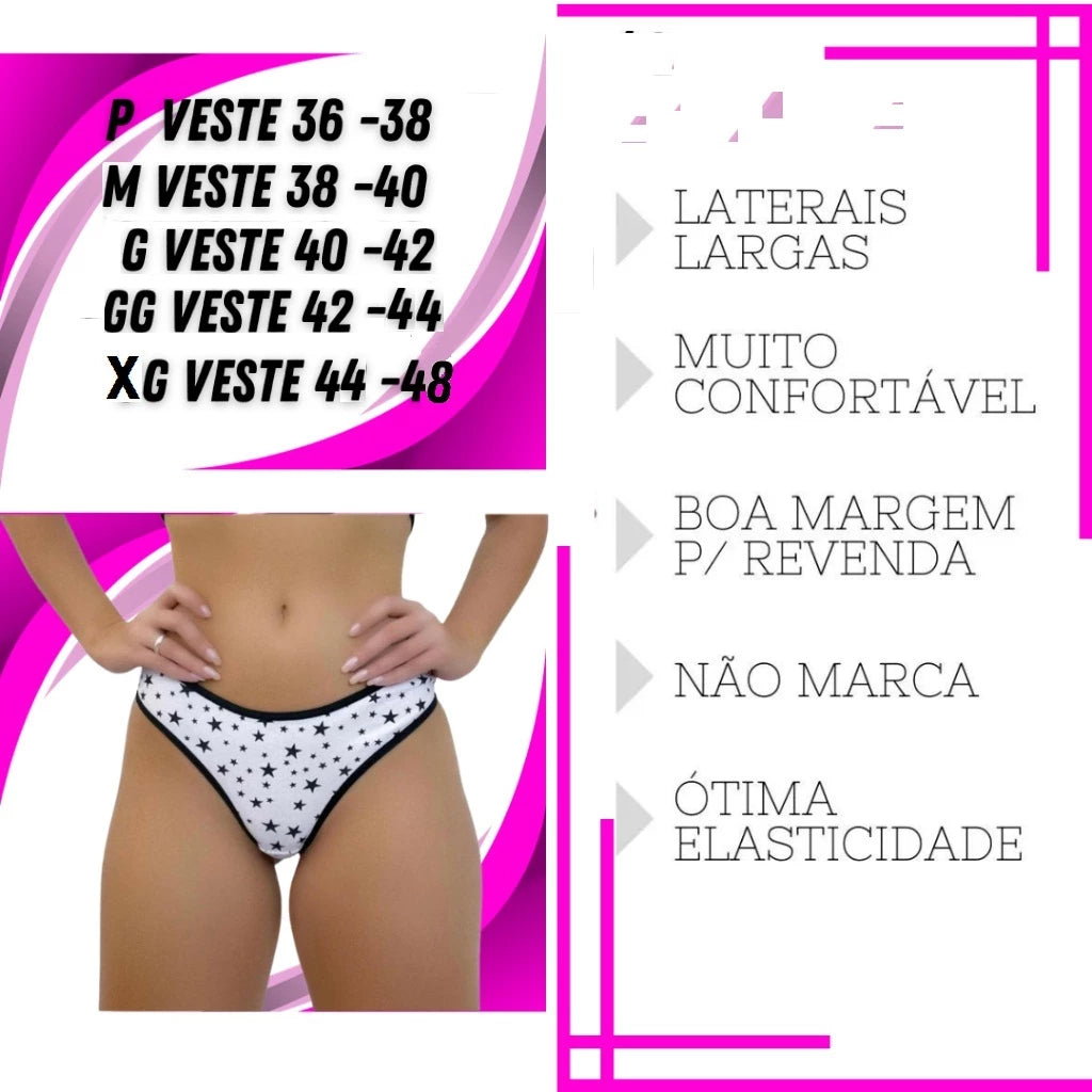 Calcinha SuplexLuxe - COMPRE 1 E LEVE 10