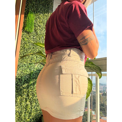 Saia Cargo Glam – Modela Bumbum Premium