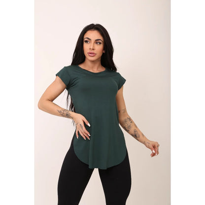 Blusa Feminina Long Line - Academia