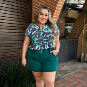 Blusa Plus Size Essência de Elegância