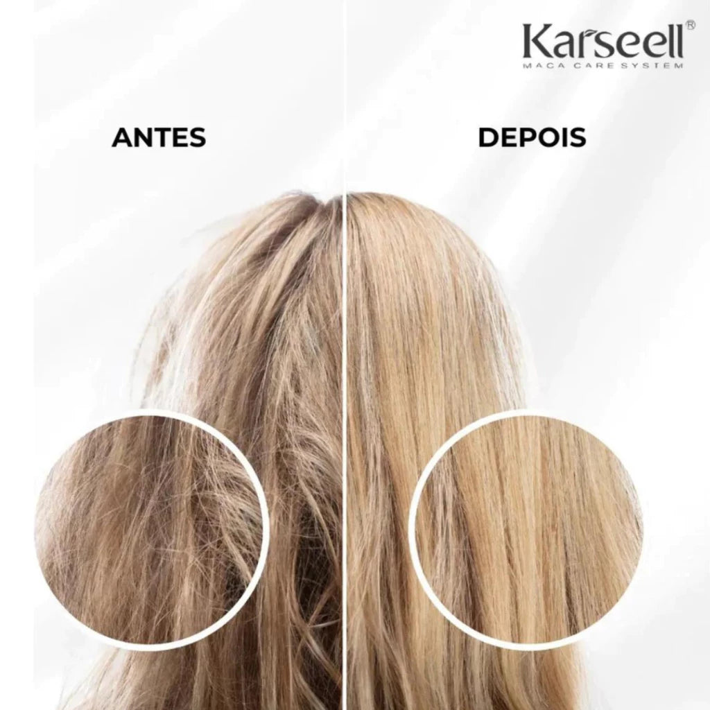 Combo Shampoo e Condicionador + Máscara Karseell de Hidratação Original