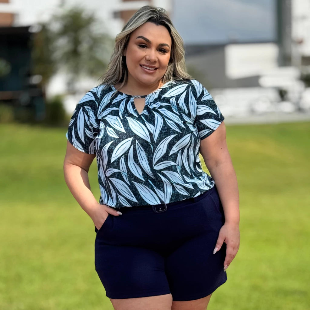 Blusa Plus Size Essência de Elegância