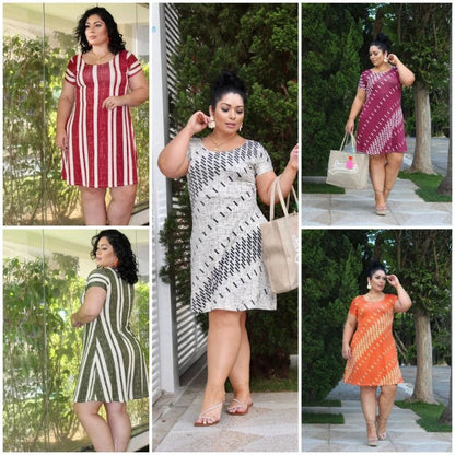 Vestido Plus Size Romantic