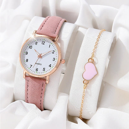 Relógio Fashion Femme Quartz + Pulseira Elegância
